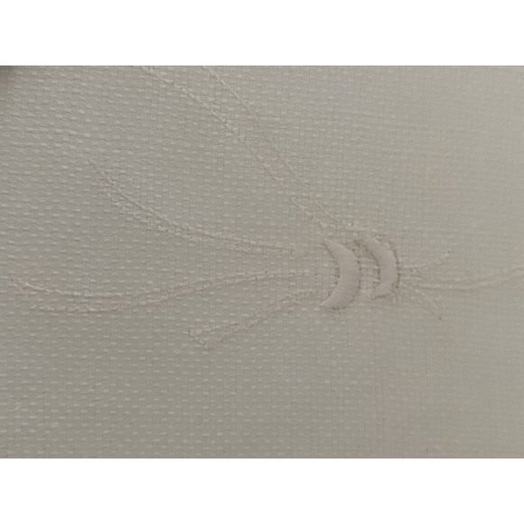 2 Vintage Donegal Pure Irish Linen Cream Guest Towels Embroidered Original Box - Picture 11 of 16